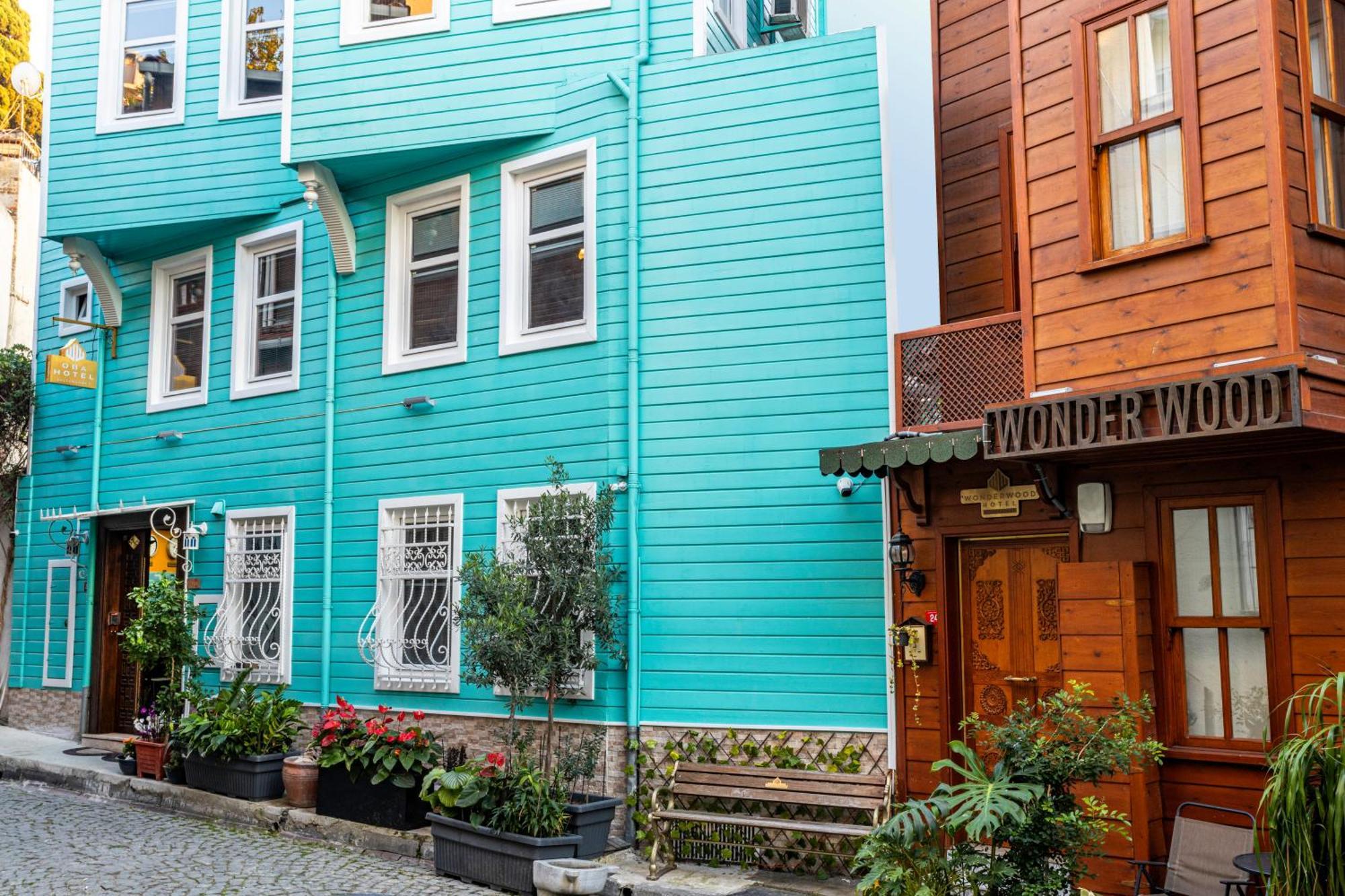 Wonder Wood Hotel Istambul Exterior foto
